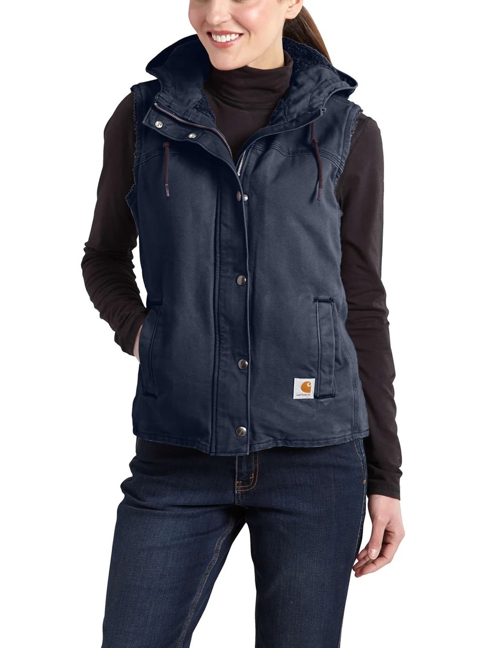 Carhartt Sandstone Berkley Vest in Hudson Blue
